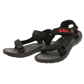 Sandali da uomo Lee Cooper LCW-21-34-0190M neri nero 2