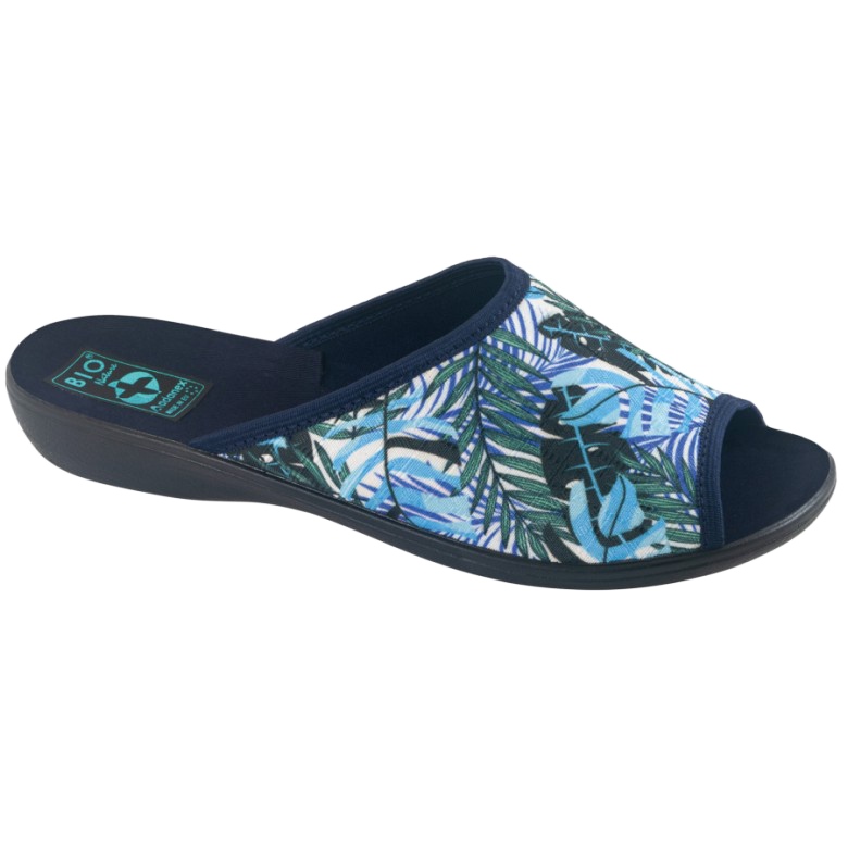 Adanex Tęg lascia le infradito. G1 / 2 25906 bianco blu verde 1