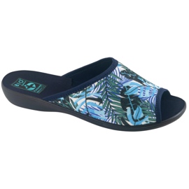 Adanex Tęg lascia le infradito. G1 / 2 25906 bianco blu verde 2