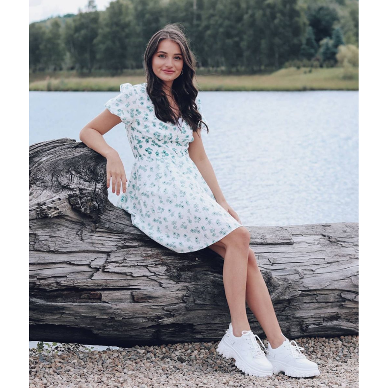 SHELOVET Sneakers Bianche Con Perle bianca 1
