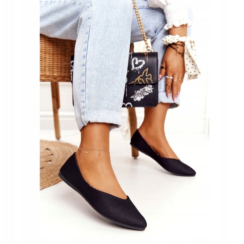 Delicata Ballerina In Spitz Vinceza 2187 Nera nero 2