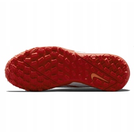 Nike Superfly 8 Academy CR7 Tf Jr DB2679-600 scarpe da calcio grigio/argento, bianco, rosso bianco 2