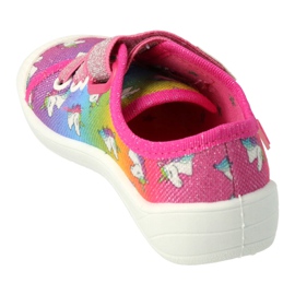 Scarpe per bambini Befado 251X178 Unicorno blu arancia rosa argento verde 1