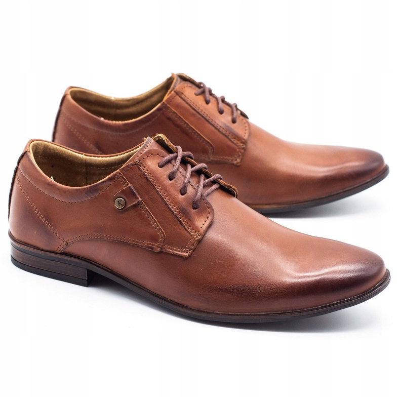 KOMODO Scarpe da uomo formali 850 marrone 2
