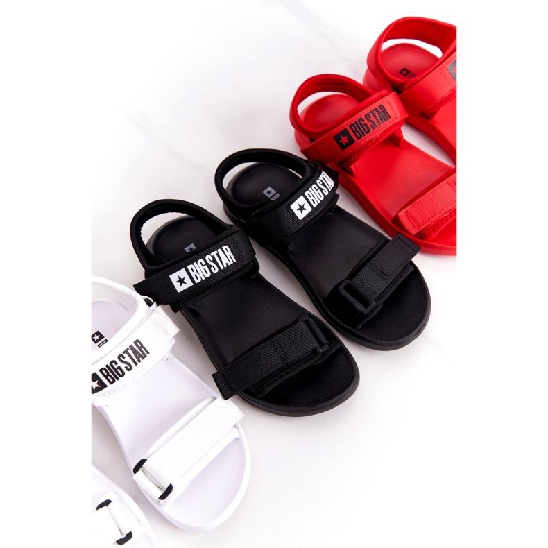Sandali sportivi da donna Big Star HH274A024 Black nero 1