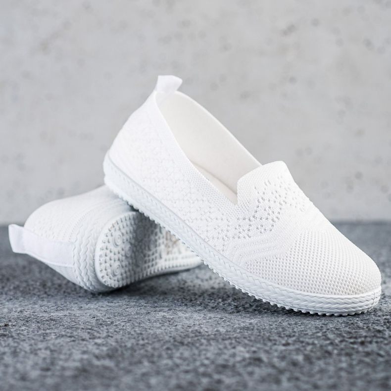 SHELOVET Slipon bianchi bianco 1