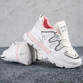 SHELOVET Sneakers bianche alla moda bianca 1