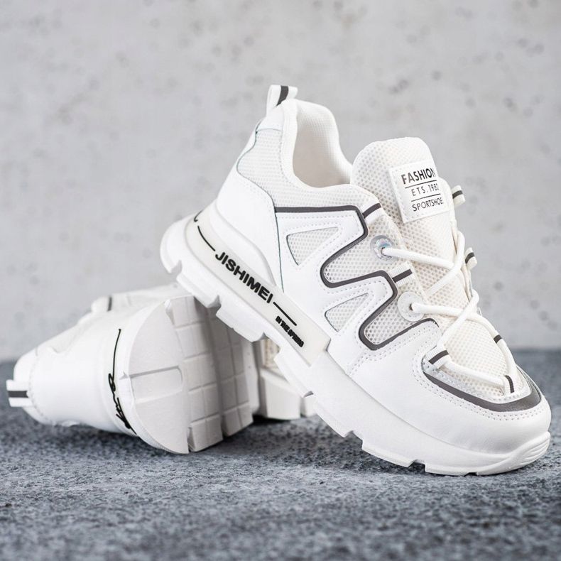 SHELOVET Sneakers bianche alla moda bianca 1