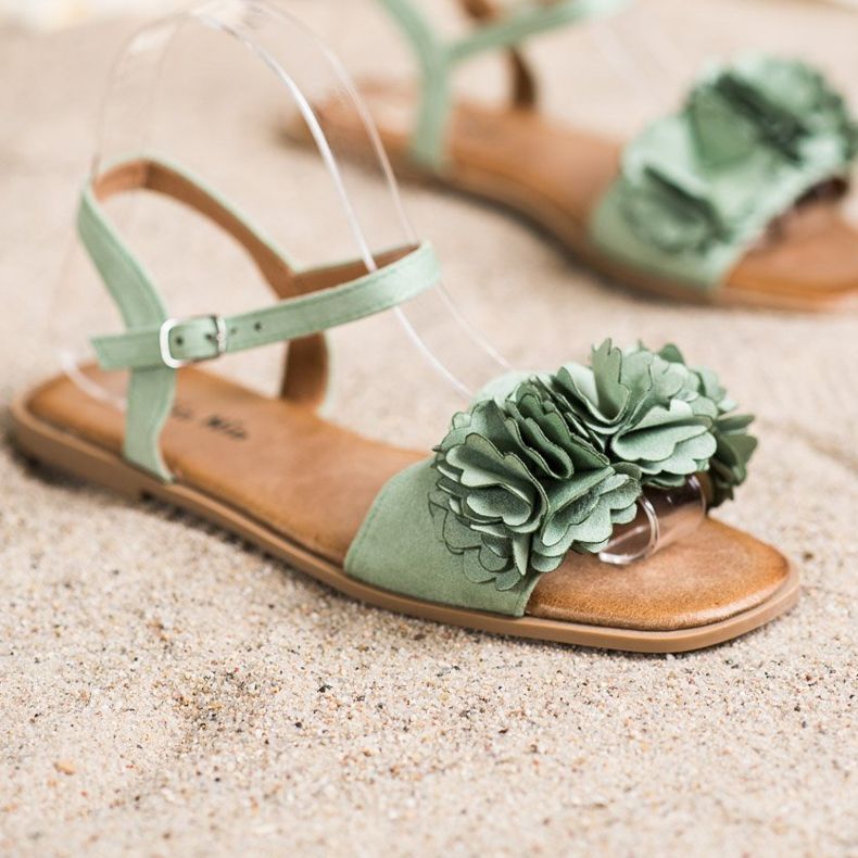 SHELOVET Sandali verdi alla moda verde 1