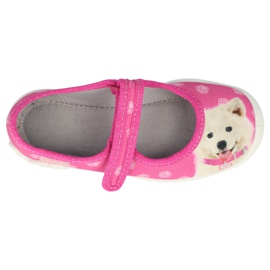 Slifori per bambini Befado 114x456 rosa con applicazione 1