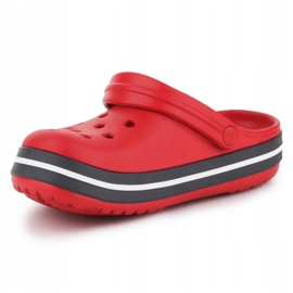 Crocs Crocband Zoccolo K Jr 204537-6IB rosso 2