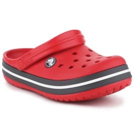 Crocs Crocband Zoccolo K Jr 204537-6IB rosso 3
