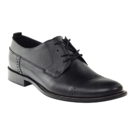 Scarpe uomo nere classiche Badura 7599 nero 1