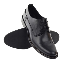 Scarpe uomo nere classiche Badura 7599 nero 3