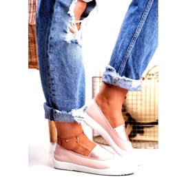 LU BOO Sneakers Slip On Sneakers Slip-on Rosa Justy 1