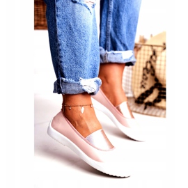 LU BOO Sneakers Slip On Sneakers Slip-on Rosa Justy 2