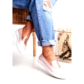 LU BOO Sneakers Slip On Sneakers Slip-on Rosa Justy 3