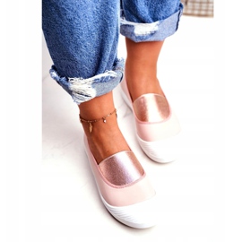 LU BOO Sneakers Slip On Sneakers Slip-on Rosa Justy 4