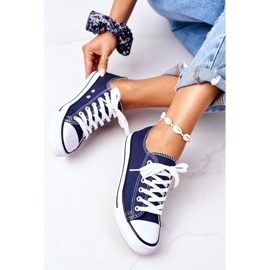 Sneakers da donna Classic Navy Blue Omerta 1
