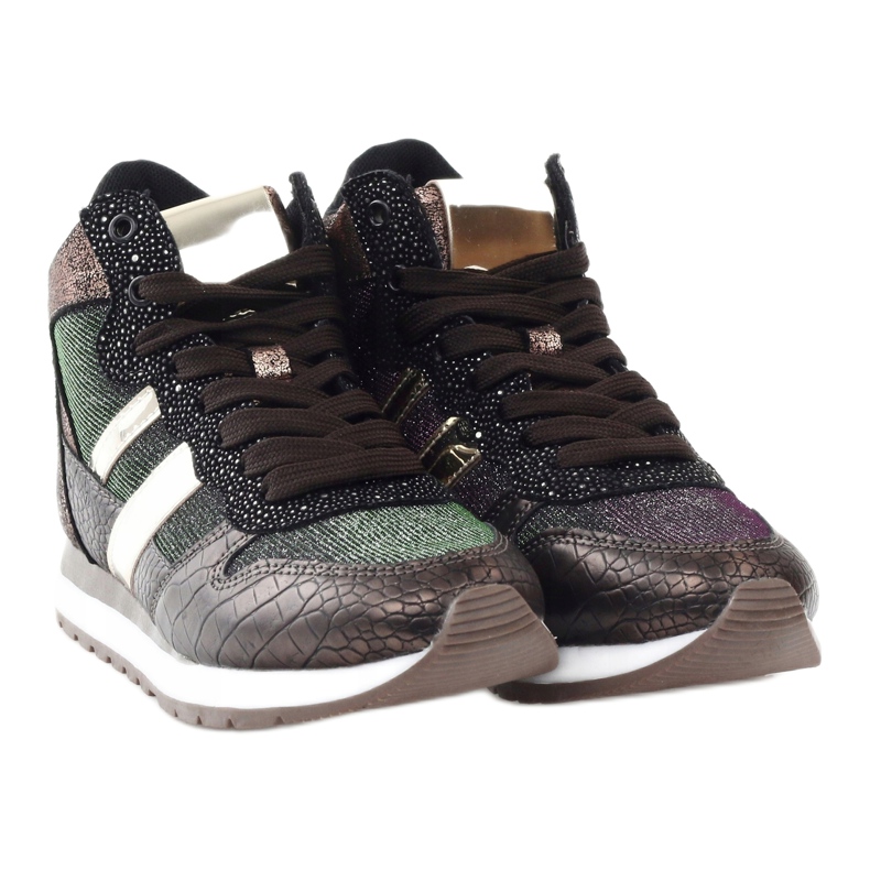 McArthur Scarpe sportive in rame metallico femminile marrone 4