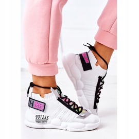 PS1 Scarpe Sportive da donna Sneakers White Bubble Tea bianco 2