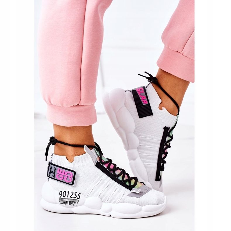 PS1 Scarpe Sportive da donna Sneakers White Bubble Tea bianco 2