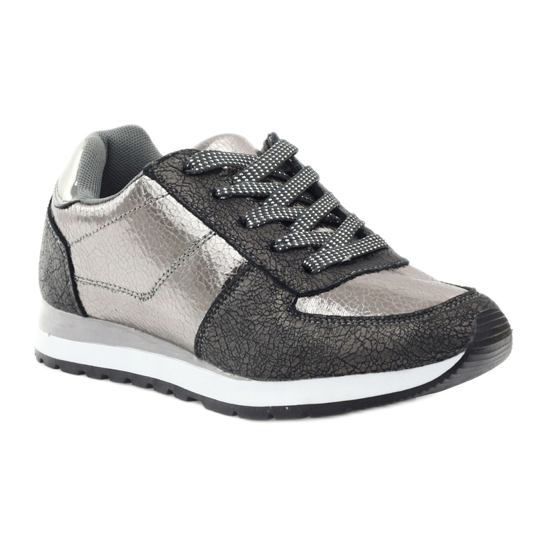 McArthur Scarpe sportive metalliche grigio-grigio da donna 1