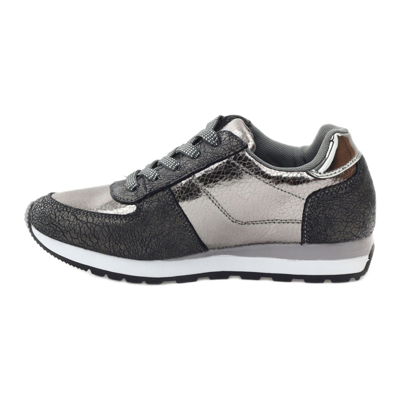 McArthur Scarpe sportive metalliche grigio-grigio da donna 2