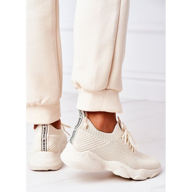 PS1 Scarpe Sportive da Donna Sneakers Beige Fashion 1