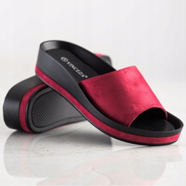 Pantofole casual VINCEZA rosso 2