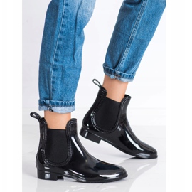 SHELOVET Galosce laccate nero 1