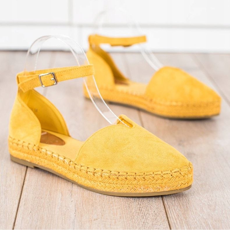Coura Espadrillas Gialle Con Fibbia giallo 1