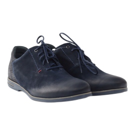 Scarpe casual da uomo Riko 799 blu 4