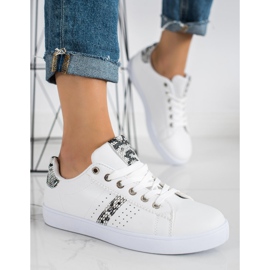 SHELOVET Scarpe sportive casual bianco 2
