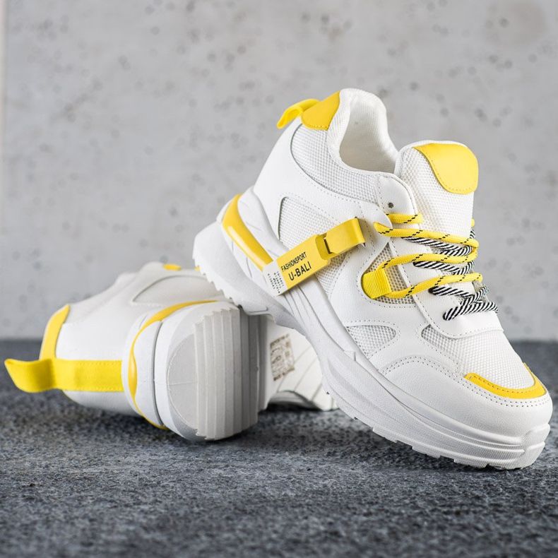 SHELOVET Sneakers bianche alla moda bianca 1