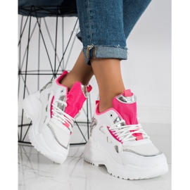 Marquiz Scarpe da ginnastica alla moda bianca 2