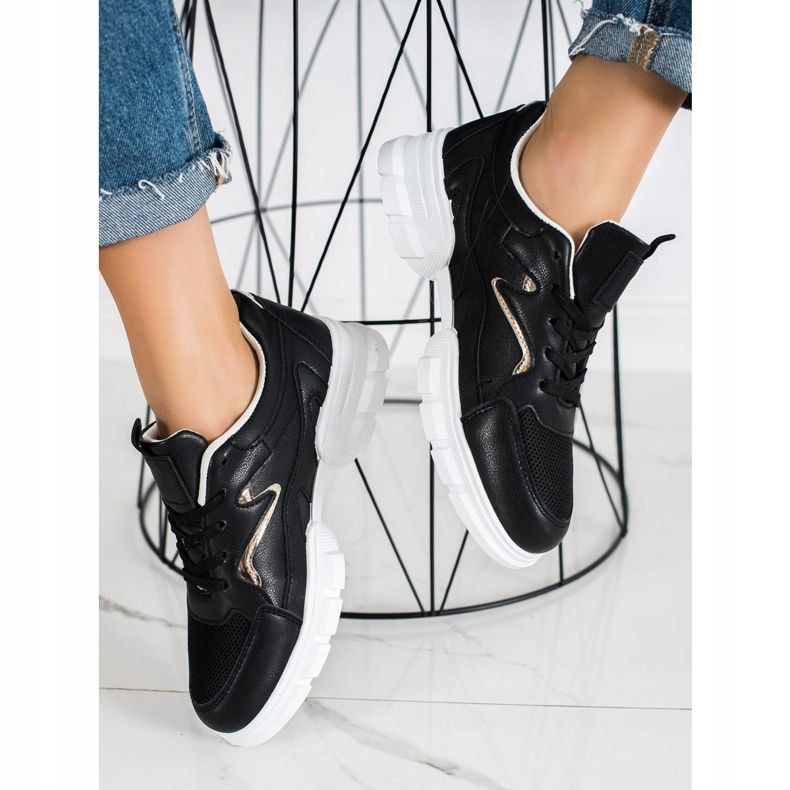 Marquiz Scarpe da ginnastica nere alla moda nero 1