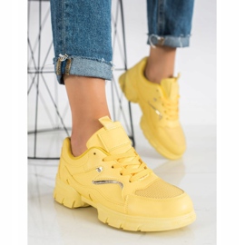 Marquiz Sneakers gialle alla moda giallo 1