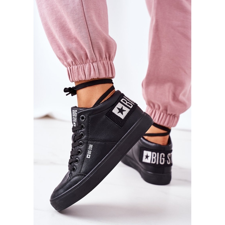 Sneakers da donna Big Star Warm Black EE274351 nero 1