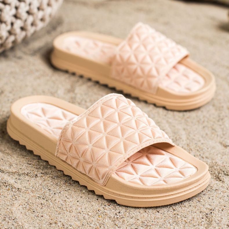 Renda Pantofole beige casual 1