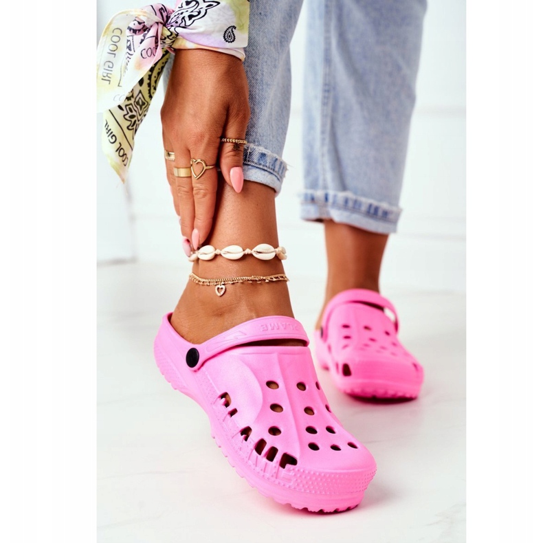 Flameshoes Pantofole Eva Rosa Chiaro da donna 1