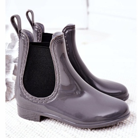 Stivali da bambino Galoshes Jodhpur Grey Lily grigio 2