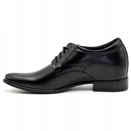 Olivier Visitando le scarpe da uomo P11 in aumento nero 1