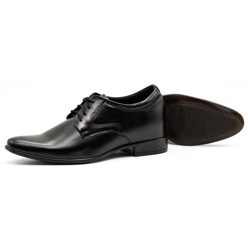 Olivier Visitando le scarpe da uomo P11 in aumento nero 3