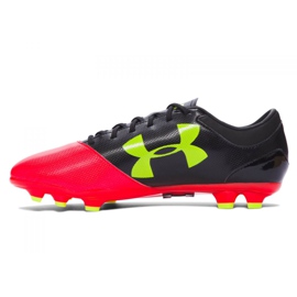 Scarpe da calcio Under Armour Spotlight Dl Fg M 1272302-669 multicolore, rosso, nero rosso 1