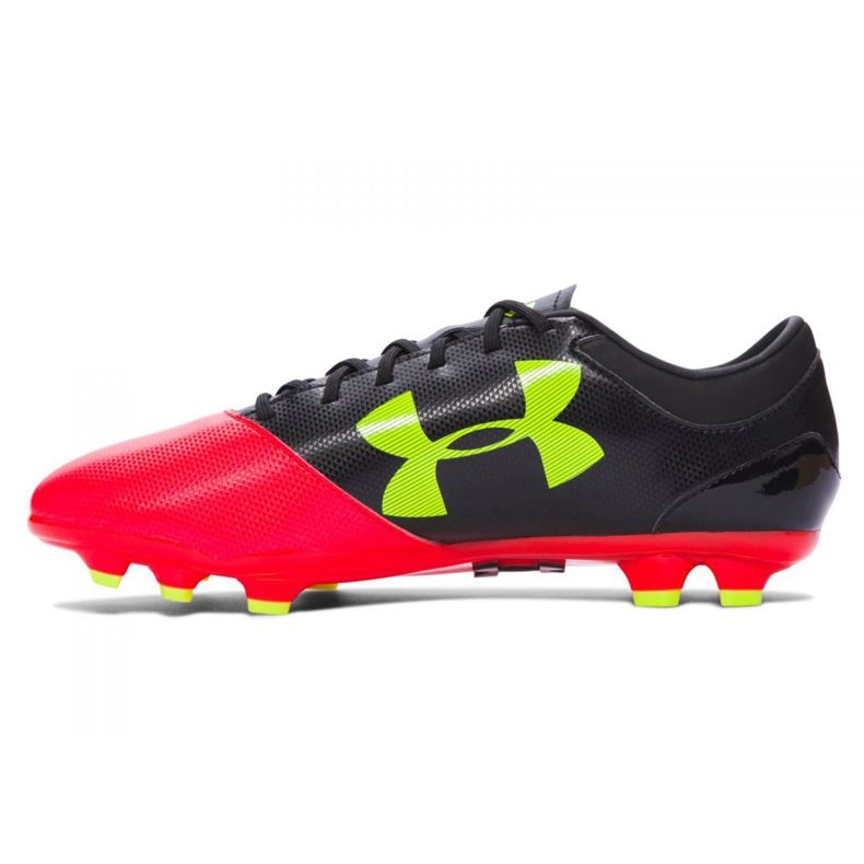 Scarpe da calcio Under Armour Spotlight Dl Fg M 1272302-669 multicolore, rosso, nero rosso 1