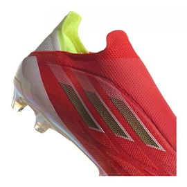 Scarpe da calcio Adidas X Speedflow + Ag M FY6872 rosso, arancione, bianco rosso 2