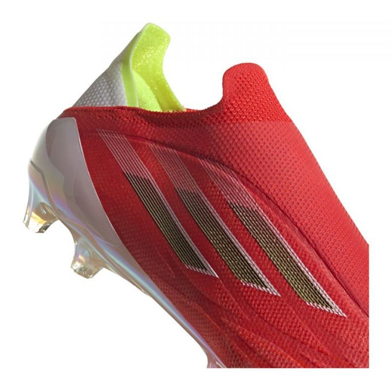 Scarpe da calcio Adidas X Speedflow + Ag M FY6872 rosso, arancione, bianco rosso 2