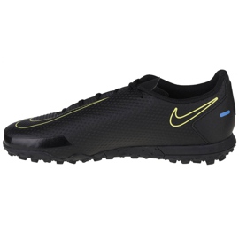 Nike Phantom Gt Club Tf M CK8469-090 scarpe da calcio nero 1