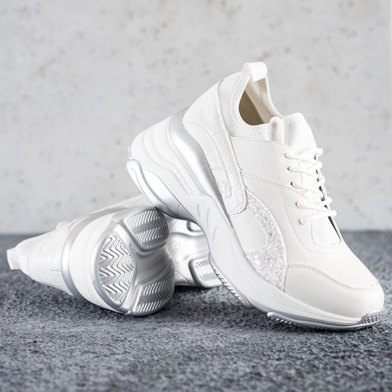 Melisa Scarpe da ginnastica classiche allacciate bianca 1